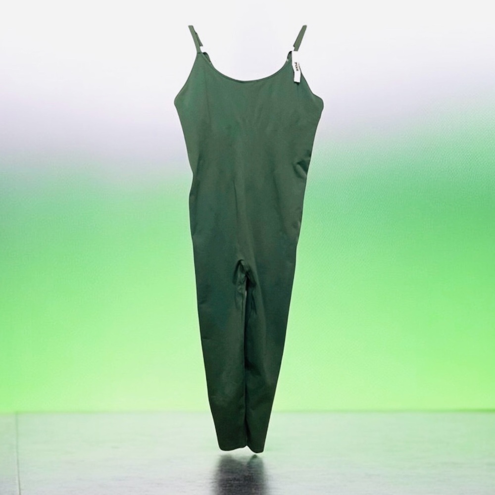 NWT Victoria's Secret Jade Green Seamless Workout One Piece Sz XXL